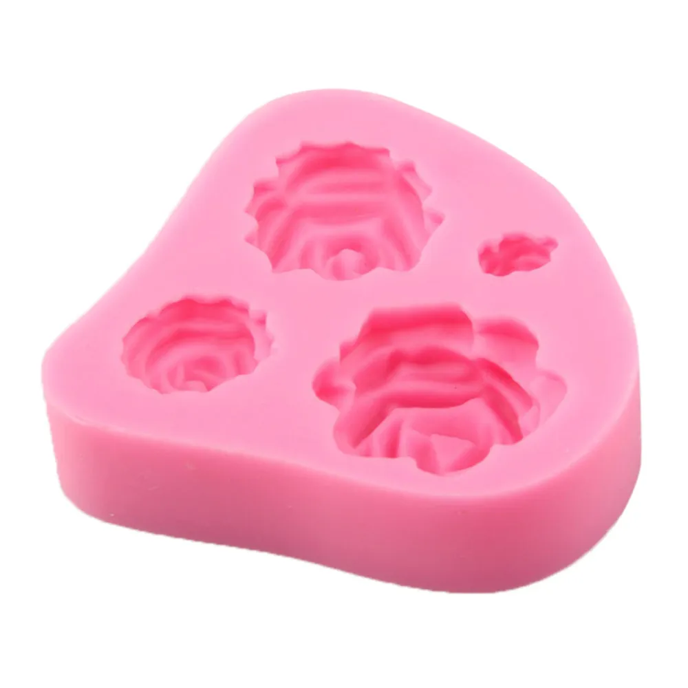 Новинка практичная и прочная силиконовая форма для торта сахарной розы