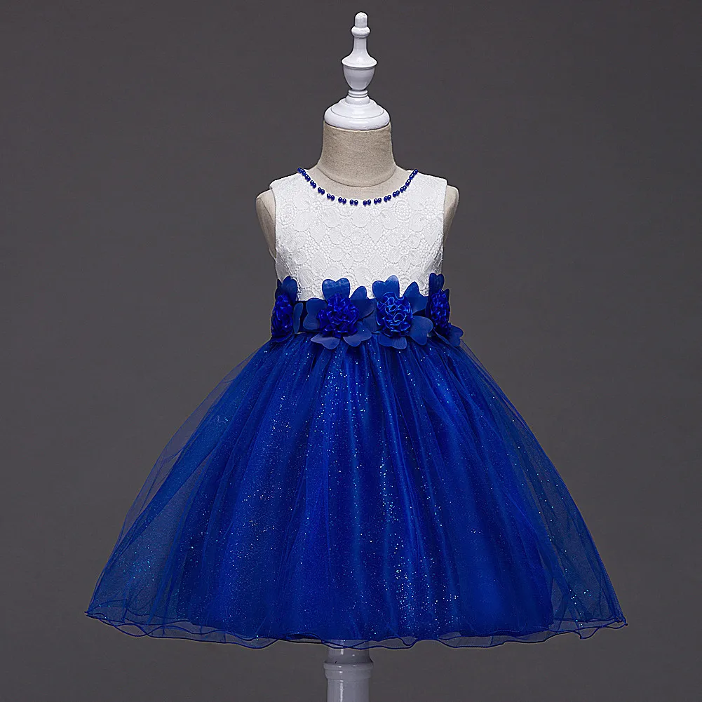 Высокие фантазийные Длина Свадебные платья для детей от 3 до От 10 12 лет