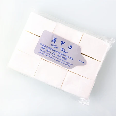 White 900 шт салфетки для удаления хлопка, полотенце для ногтей, гель для снятия лака, обертывания для Профессионального салонного использования, для домашнего использования, для маникюра, без ворса, хлопок - Цвет: White