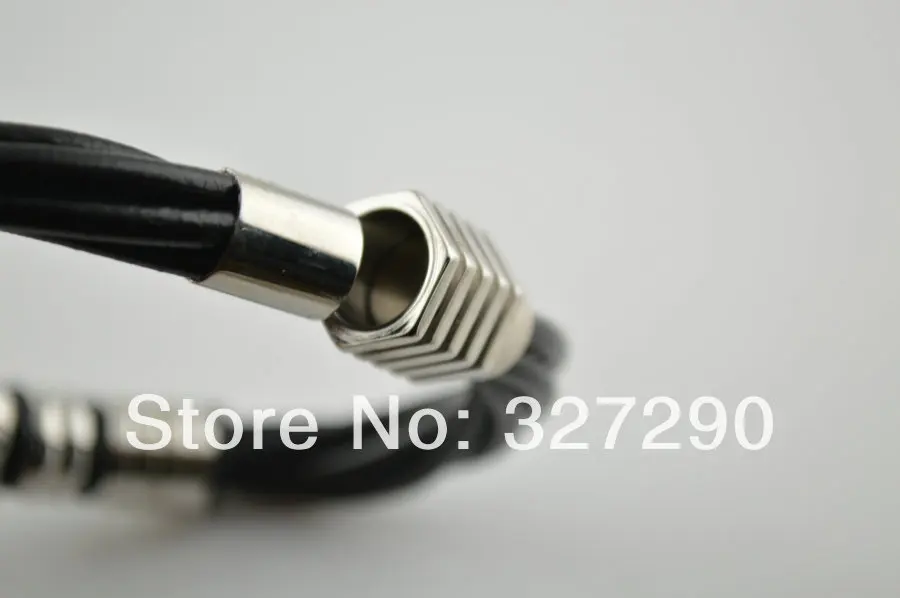 

Stainless Steel Skull Charms Luxury Men Genuine Leather Bracelets Fashion Men Bracelet