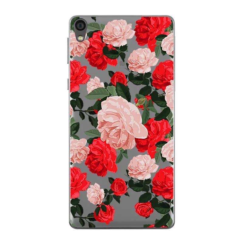 CROWNPRO Мягкий силиконовый чехол из ТПУ для Sony Xperia E5 F3311 F3313 с цветным рисунком задняя