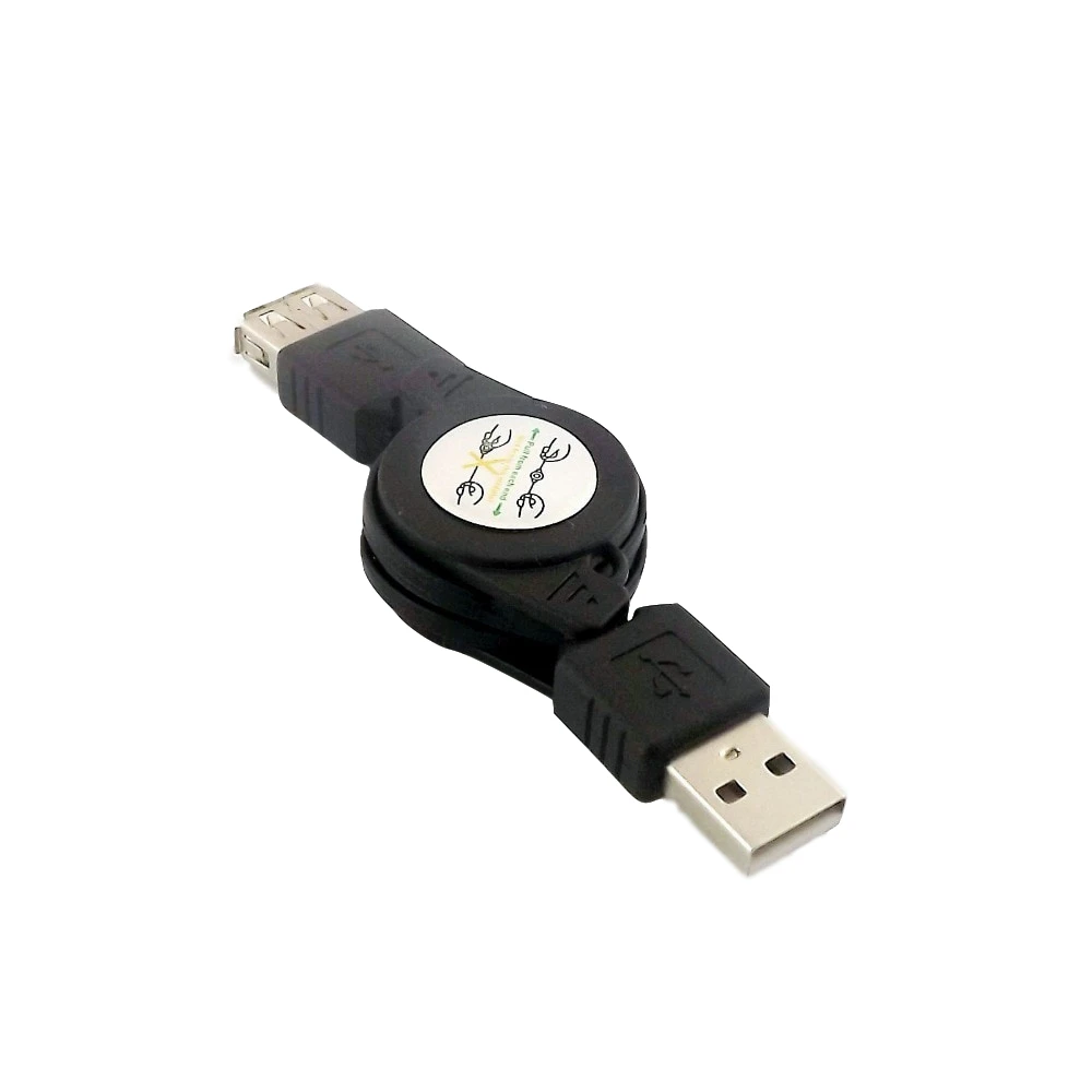 1 шт. USB 2 0 A Male to Female Jack Port Extension выдвижной Соединительный кабель|Кабели передачи