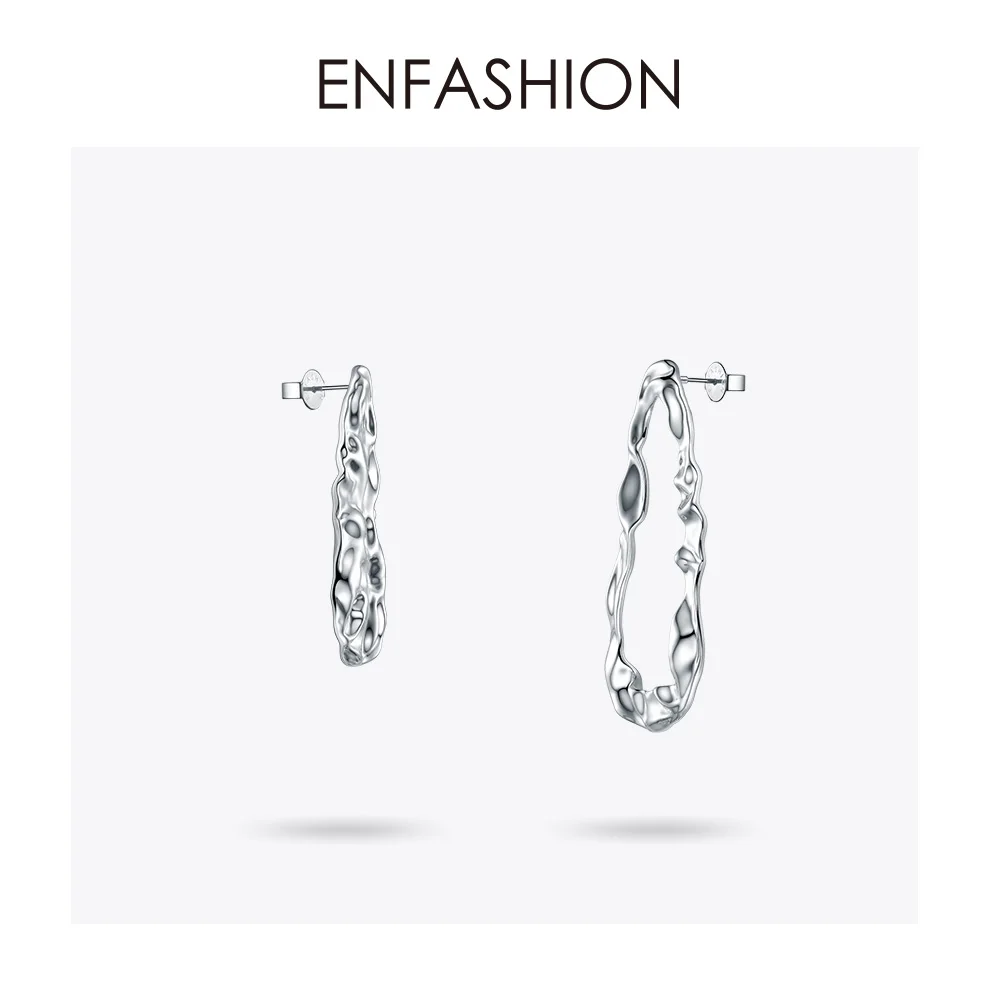 Женские Геометрические серьги-капельки Enfashion массивные серьги с большим кольцом