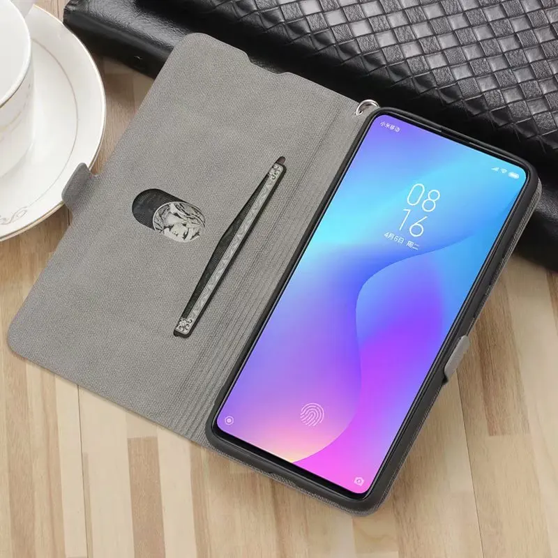 Магнитный чехол с мультипликационным принтом для Xiao mi Red mi K20 Pro mi 9T Pro mi 9 Red mi Note 7 Pro Чехол-книжка кожаный чехол для телефона s On mi 9 SE mi MAX 3