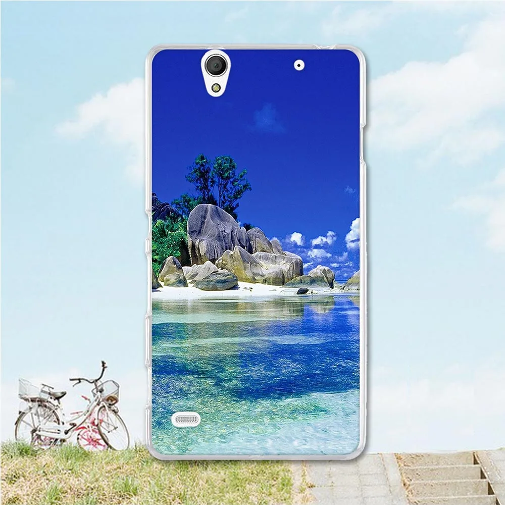 Новый чехол из ТПУ для Sony Xperia C4 Прозрачная мягкая задняя крышка E5303 E5306 E5353