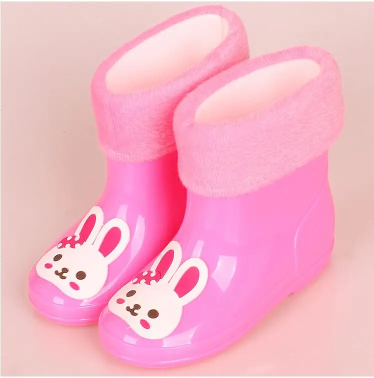 2018 новые весенние резиновые ботинки детские для девочек и мальчиков Детские