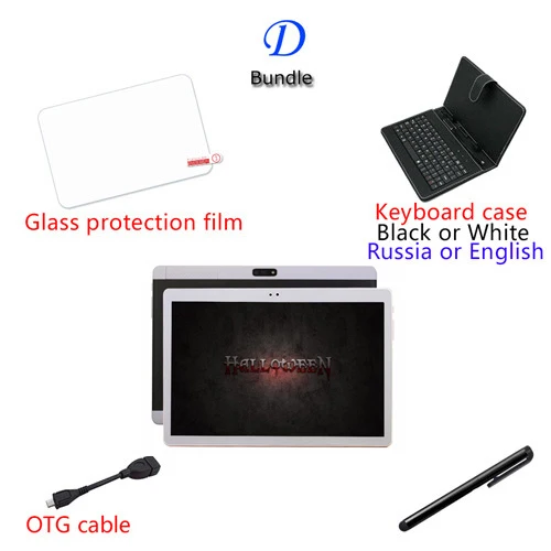 E 10,1 'планшеты K99 10 ядерный ОЗУ 6 ГБ 128 Гб ПЗУ Двойная камера 8 Мп Android 7,0 планшетный ПК 2560X1600 gps bluetooth телефон MT6797 - Комплект: E