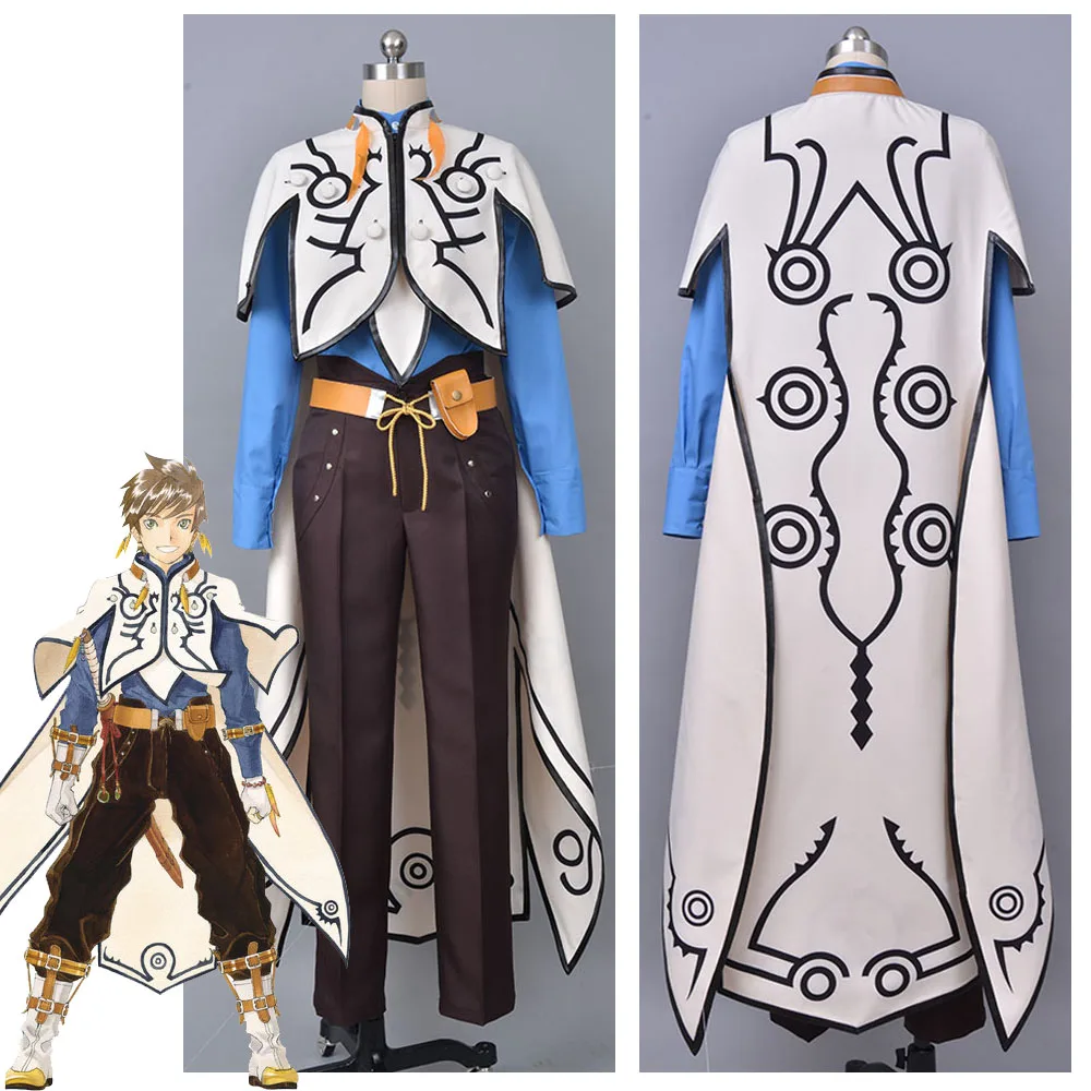 Aselia the Tales of Zestiria X Sorey костюм косплей для Хэллоуина карнавала|Костюмы аниме| |