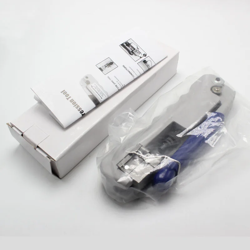 Все-в-одном Универсальный RG59/RG6/RG11/BNC/RCA f разъемы коаксиальный компрессионный Snap-N-Seal инструмент