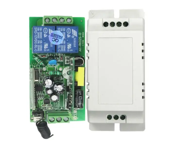 Новый AC 85 110V 120V 220V 240V 250 V 10A 2-канальный радиочастотный беспроводной пульт
