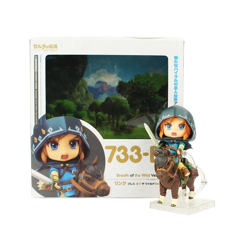 Link Boy фигурка Figma 284 153 Nendoroid 553 413 733-DX 733 Majoras маска 3D череп ребенок окарина модель игрушки