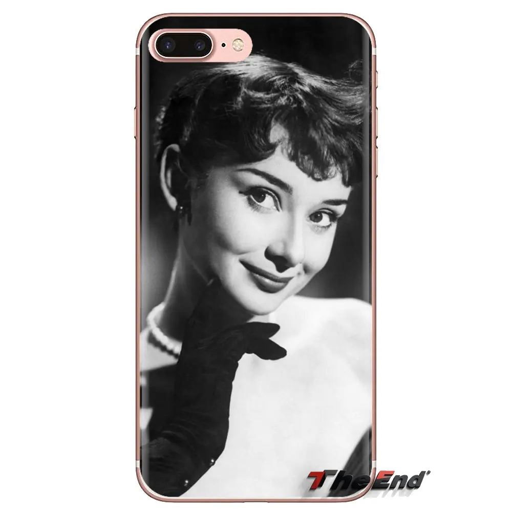 Transparent TPU Housing Audrey Hepburn Actress For HTC One U11 U12 X9 M7 M8 A9 M9 M10 E9 Plus Desire 630 530 626 628 816 820 830 |