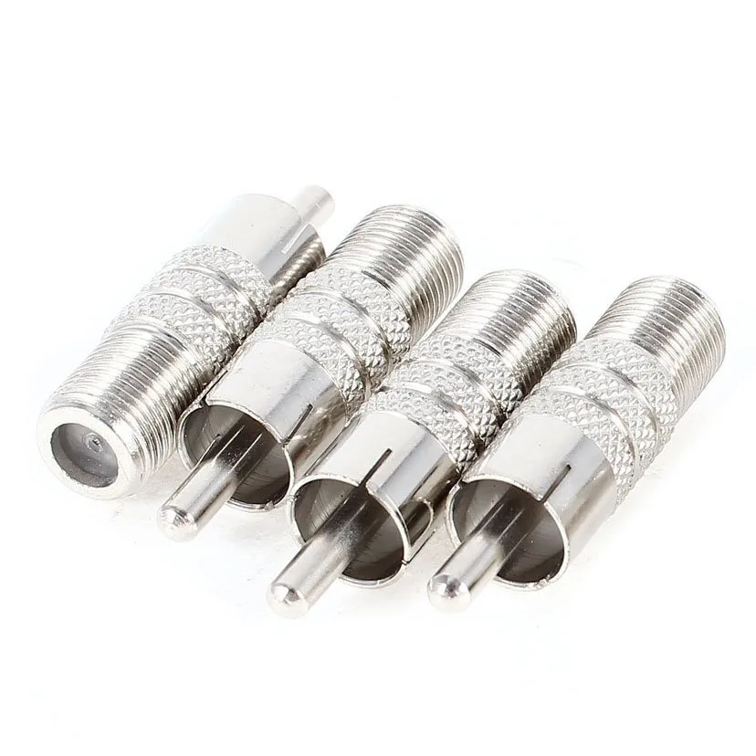 CNIM горячий 5 шт F Тип Женский к RCA мужской прямой коаксиальный кабель адаптер