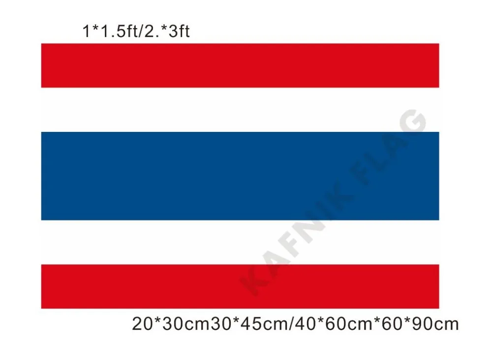 Бесплатная доставка 20*30 см/30*45 см/40*60 см/60*90 см маленькие флаги Таиланда