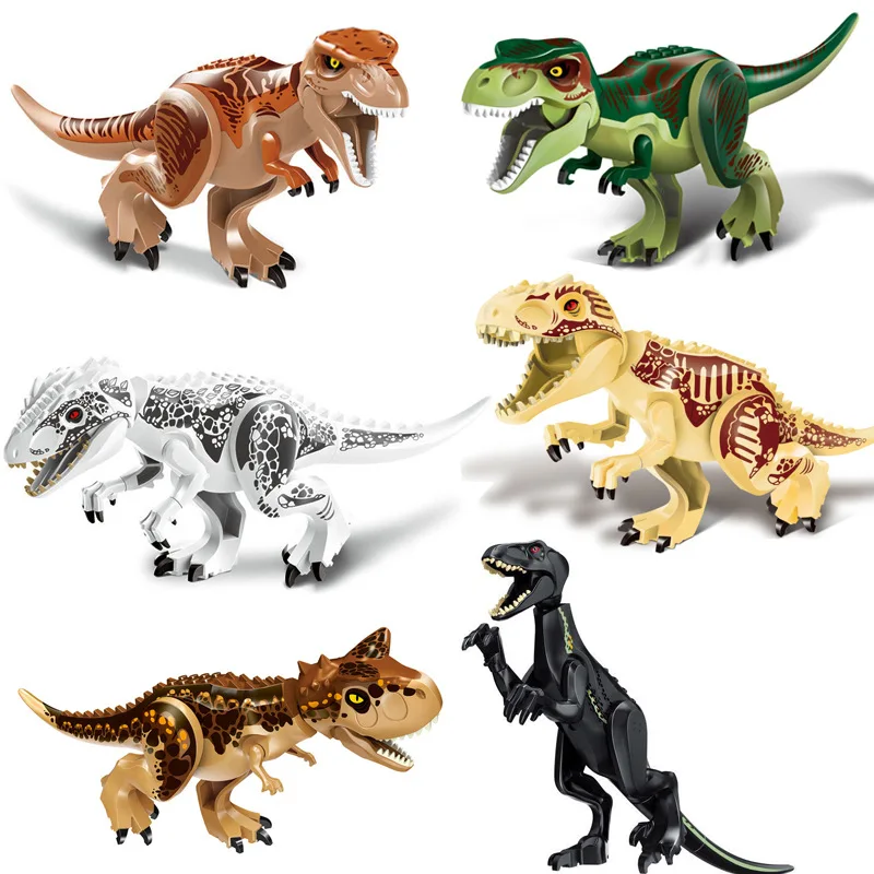 

Assemble Dinosaur Building Blocks figure Model Toys Jurassic Dinosaurs World Pterosaurs Rex Figures Bricks Toy for Children Gift