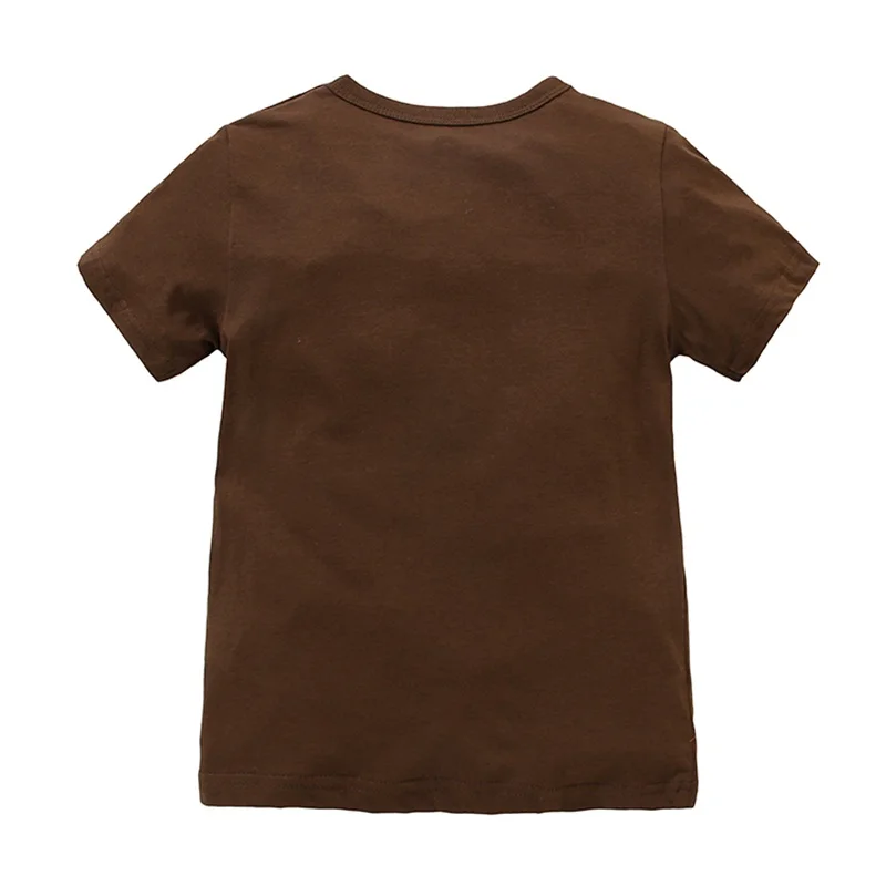 Розничные Футболки для Мальчиков Ребенок Футболка детская Roupa Infantil ребенок Летом