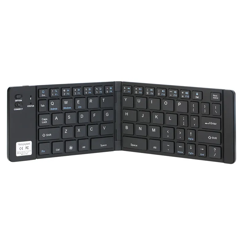 Складная Беспроводная Bluetooth клавиатура мульти система Универсальный мобильный