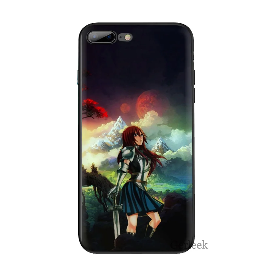 Чехол для телефона Fairy Tail Coque iPhone11 Pro Max 6 6S 5 5S SE XR X XS MAX 8 7 Plus | Мобильные телефоны и
