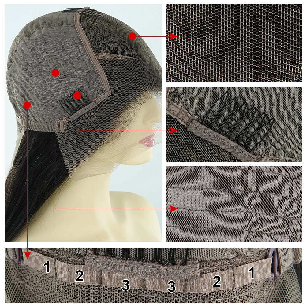 PEERLESS волосы 13*6 прямые Remy с предварительно сорванными волосами младенца 150%