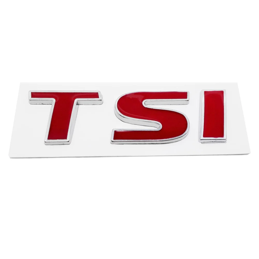 Автомобильная Задняя Наклейка металлическая 3D TDI TSI эмблема значок для Volkswagen Passat