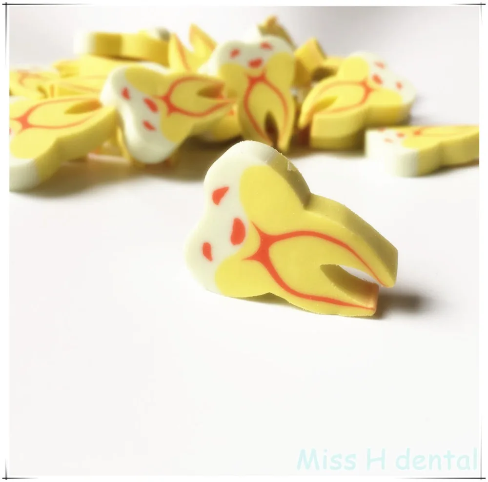 50 шт. креативный Подарочный ластик для зубов в стоматологической клинике