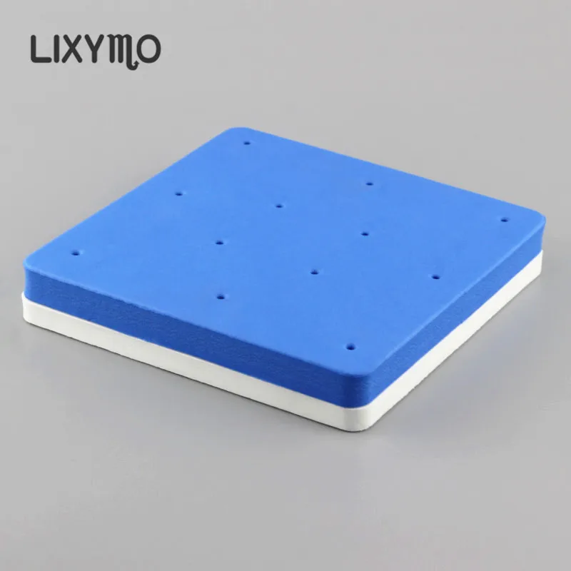 LIXYMO 12 отверстий Фондант цветы Моделирование пены колодки Sugercraft губка коврик