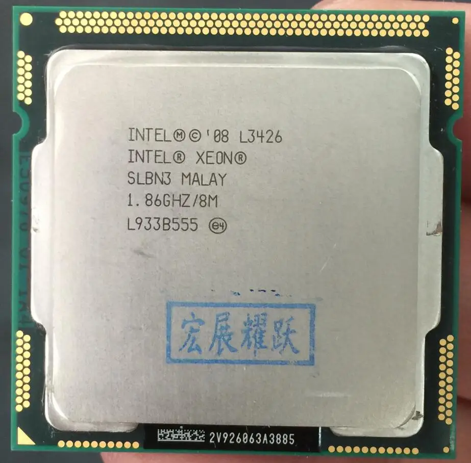 Процессор Intel Xeon l3426 quad-core LGA1156 Desktop 100% работает должным образом настольный