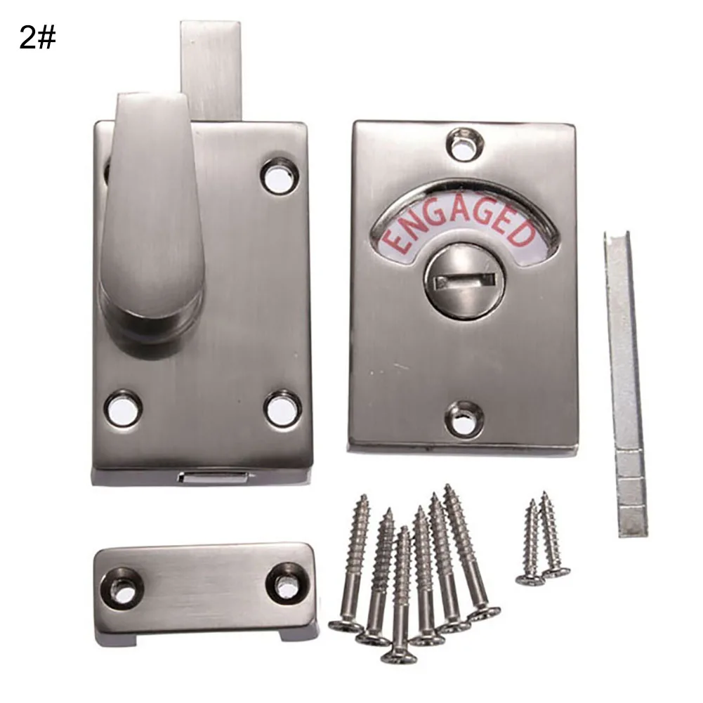 Для ванной туалета индикатор мертвые Болты комплект с дверным замком дома