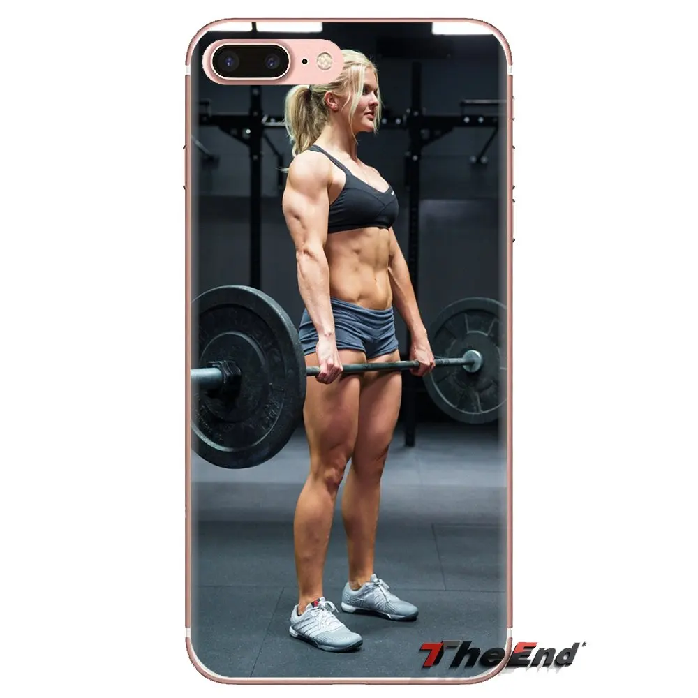 CrossFit тренировочный Krait фитнес-центр Мягкий ТПУ чехол для Samsung Galaxy S3 S4 S5 Mini S6 S7 Edge S8 S9