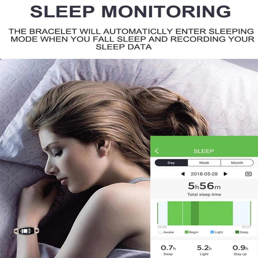 Умный Браслет H8 Ms цветные ювелирные изделия браслет с измерением пульса и