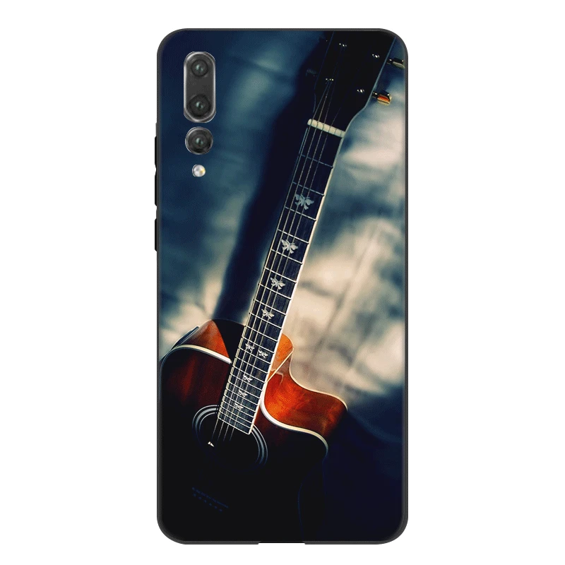 Чехол для мобильного телефона Huawei Y5 Y6 Y7 Y9 Prime Mate 10 20 Pro Nova 2i 3i 2 3 4 Lite чехол бас-гитары