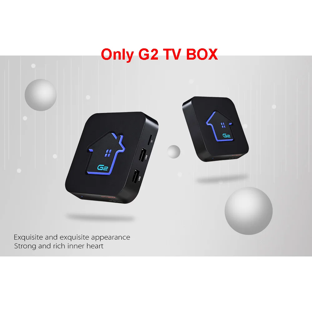 GTmedia G2 STB ONLY GTMEDIA G2 S905W Android 7,1 IP tv DE ES PL PT FR поддержка Smart tv Box медиаплеер 2G/16G встроенный Wifi 4K HD 2,4G Wifi телеприставка - Цвет: GTmedia G2 STB ONLY