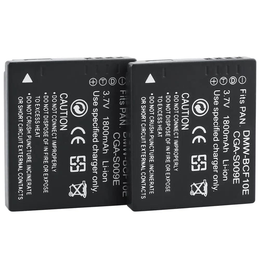 DMW-BCF10E аккумулятор и зарядное устройство для PANASONIC Lumix DMC-F2 DMC-FH3 FH20 FH22 DMC-FH20A DMC-FH20K