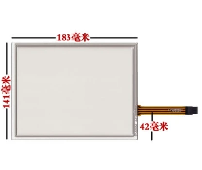 

183*141 mm New 8 inch standard four line resistance screen industrial equipment EJ080NA-05B EJ080NA-05A touch panel