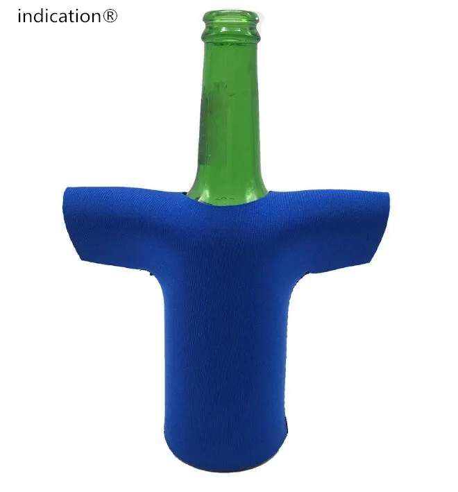 BLUE COLOUR Custom Printed Neoprene Stubby Holders/Can Coolers Wholesale 300pcs/lot | Cooler Bags