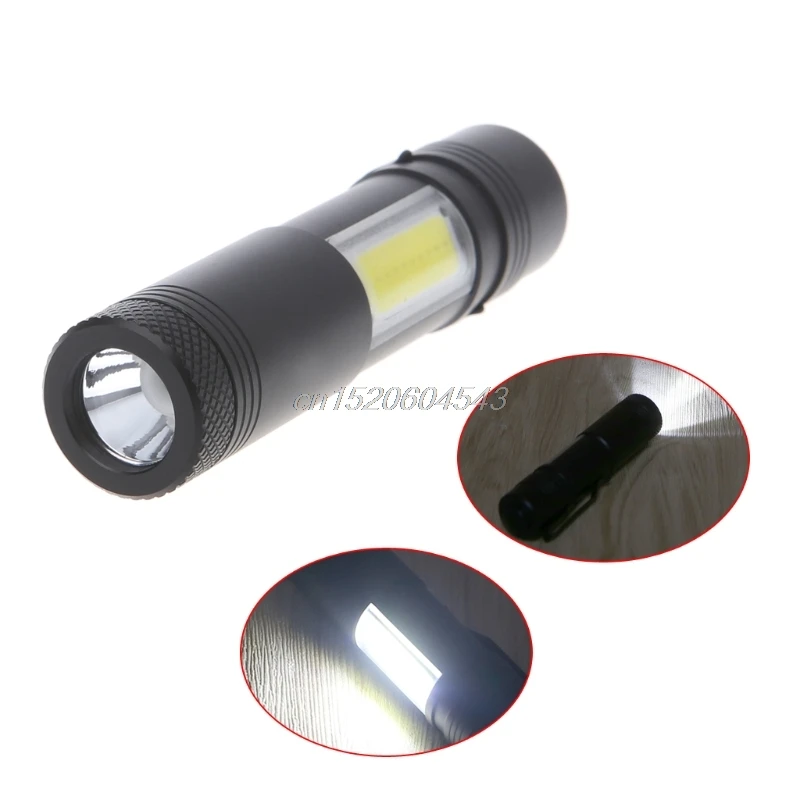 12000 люмен мини фонарик XPE + COB Светодиодный фонарь лампа Penlight AA/14500 4 режима R24