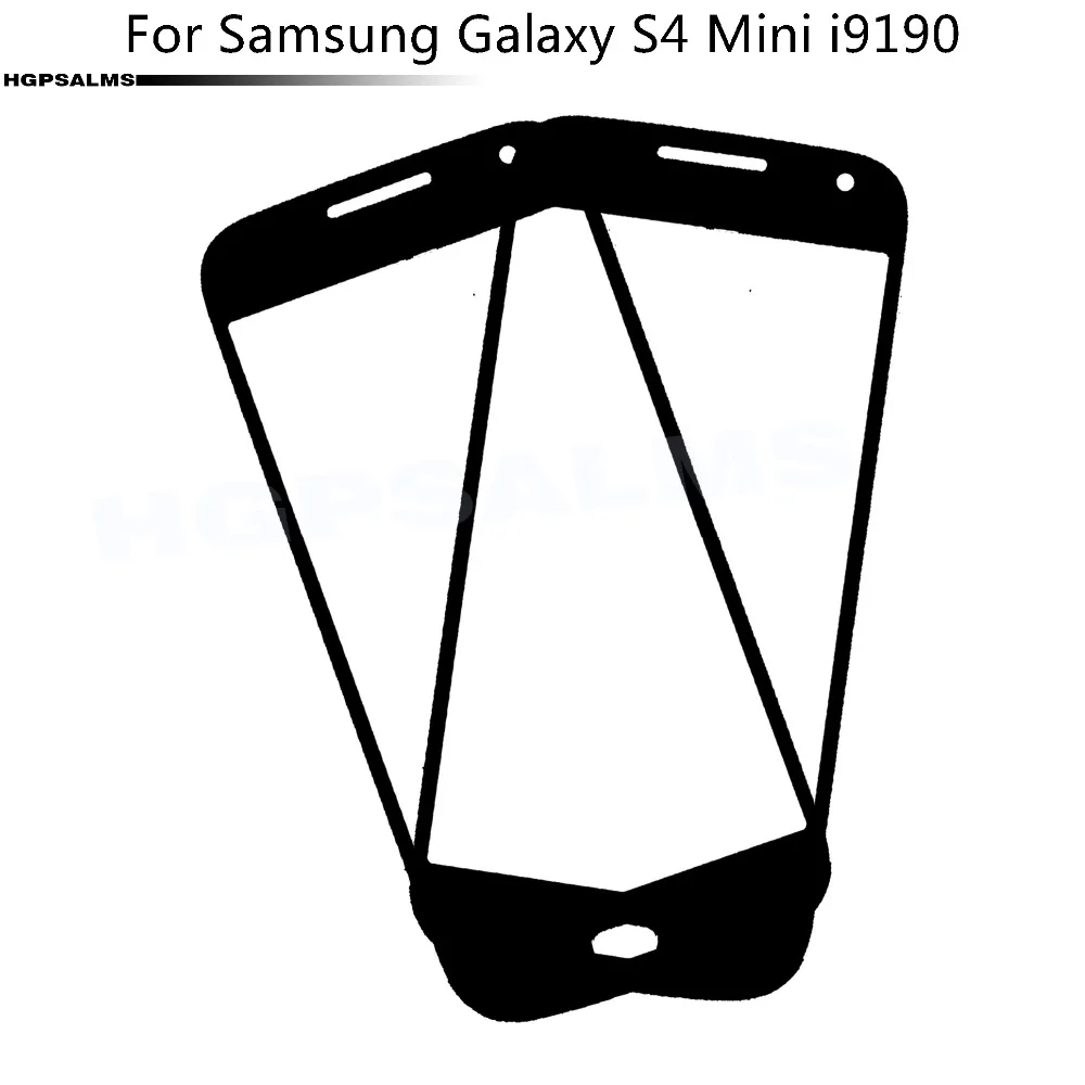 Для samsung Galaxy S4 Mini i9190 спереди Экран внешний Стекло объектив Сенсорный экран