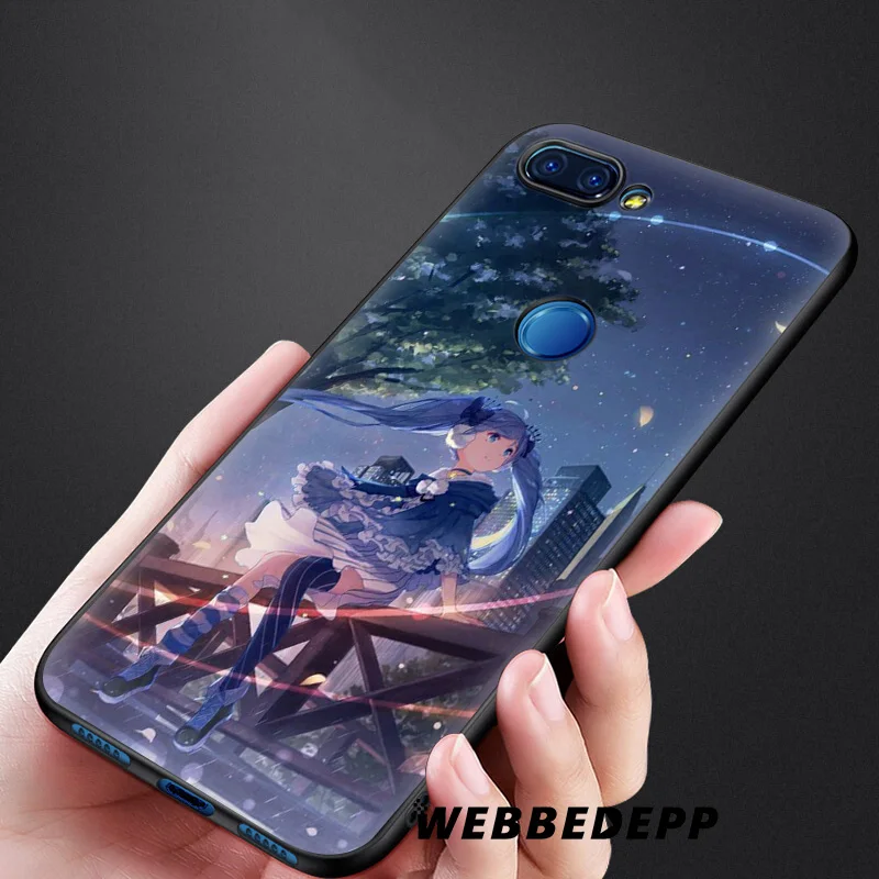 WEBBEDEPP Hatsune Miku милый мягкий силиконовый чехол для Xiaomi Redmi Note 7 6 6A 5 4 4X 4A S2 Plus Pro Lite Go |