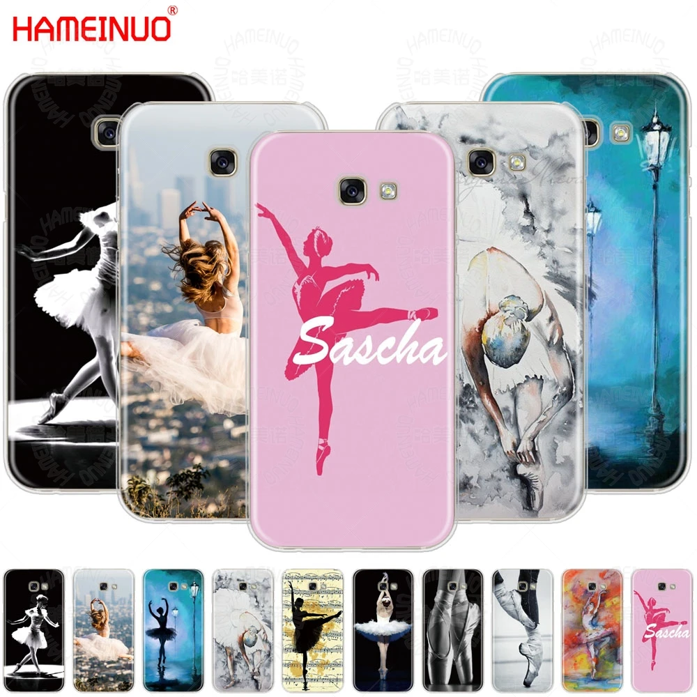 HAMEINUO балерина танцующая девушка тапочки Чехол для мобильного телефона Samsung Galaxy A3