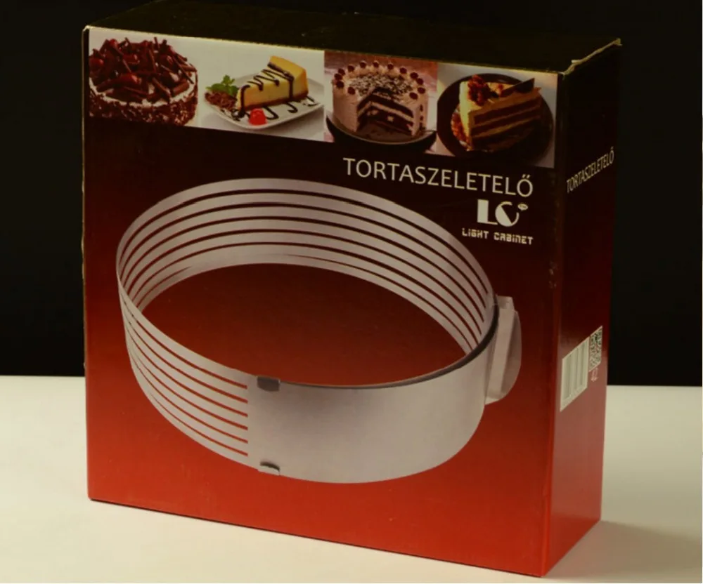 Резак для торта из нержавеющей стали регулируемый слой резак нарезки мусса