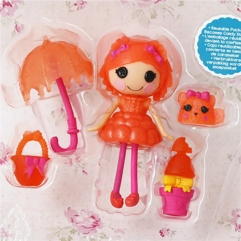 3-дюймовые оригинальные MGA куклы Lalaloopsy с аксессуарами, Мини-куклы для девочек, игрушечный игровой домик, каждый уникальный