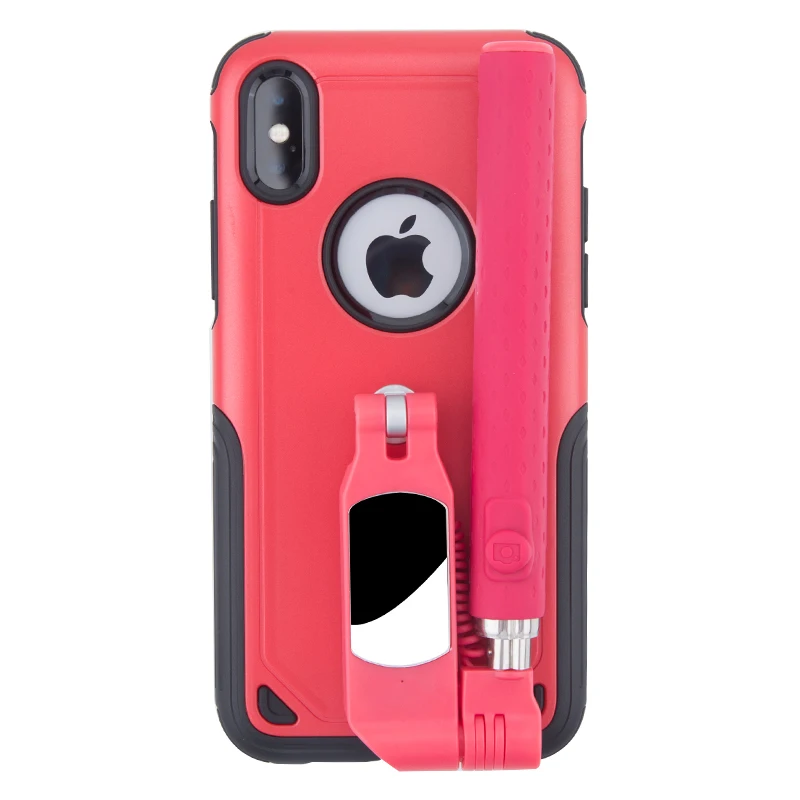 LANCASE Bluetooth селфи палка телефонные чехлы для iPhone X XS максимальный чехол Портативный складной для iPhone 6 6s 7 8 plus стрейч ручной