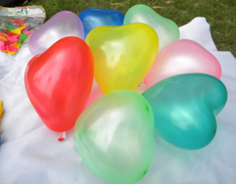 Оптовая продажа 500 шт 7 inch Festa воздушные шары с дизайном сердце вечерние