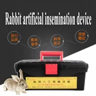 Профессиональный пистолет для искусственного осеменения кроликов, набор инструментов для сбора спермы, оборудование для кроликов