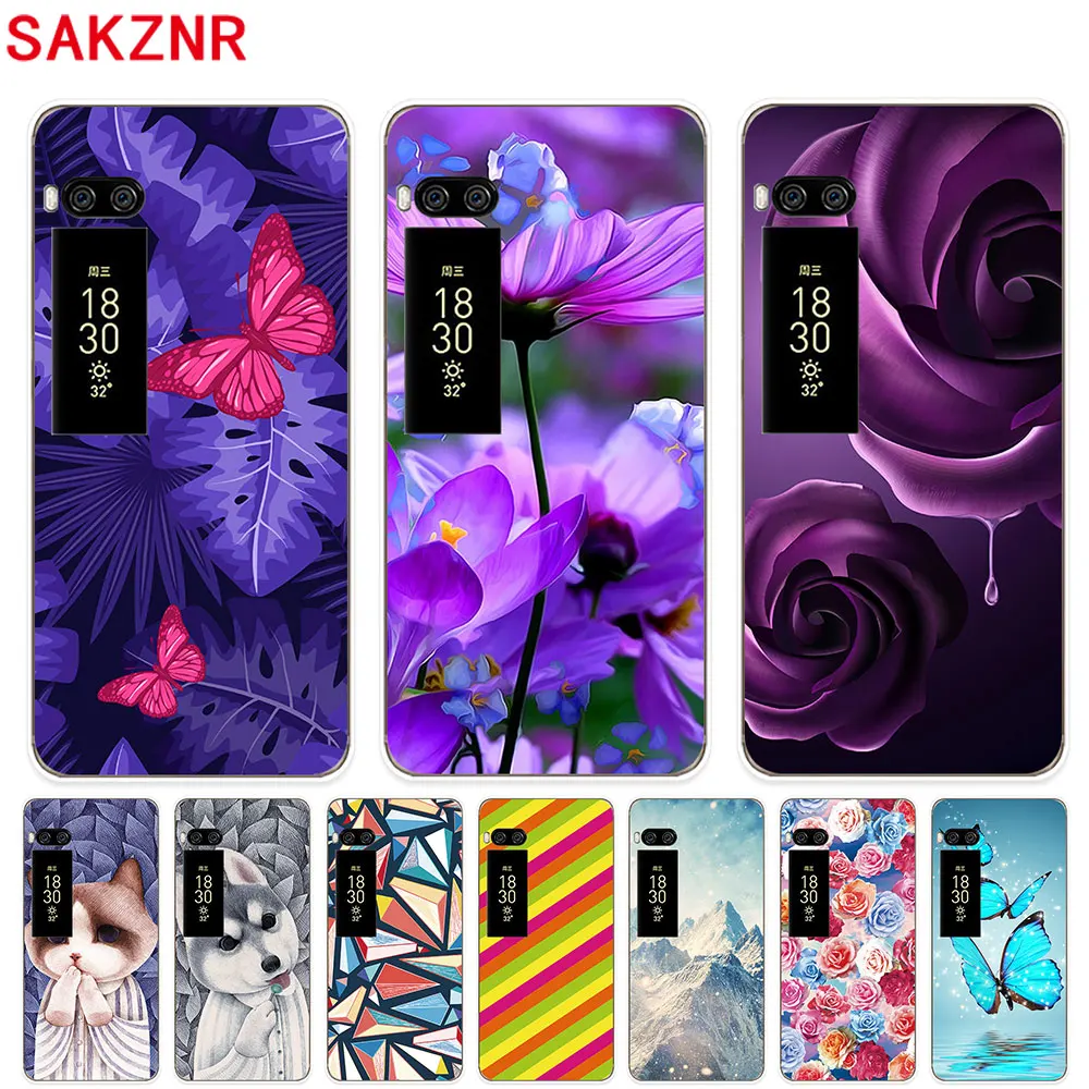 Для Meizu Pro 7 Plus чехол для Pro7 прозрачные с рисунком принципиально Коке Мягкий