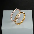 Кольцо обручальное женское, золотистоесеребристое