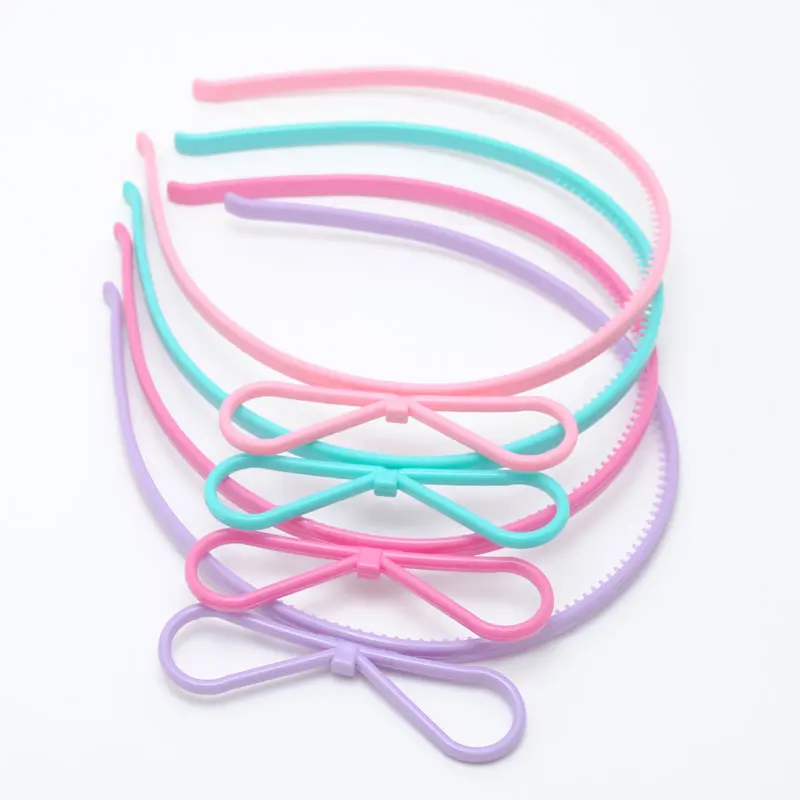 4 шт./лот прелестные модные туфли Кот уха Hairbands Для женщин девушек Зубы волос Группа Головные уборы оголовье аксессуары для волос - Цвет: Pink blue R L