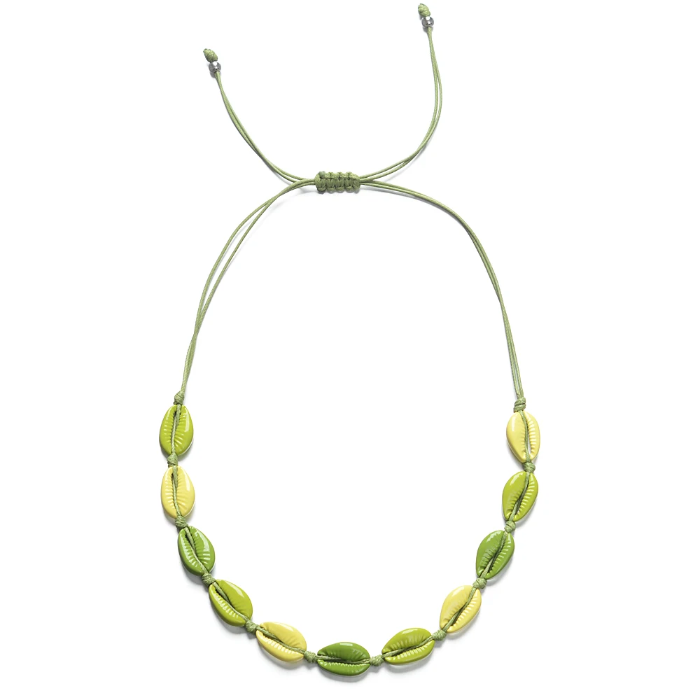 Лидер продаж ожерелье ручной работы из сплава регулируемое в стиле бохо макраме