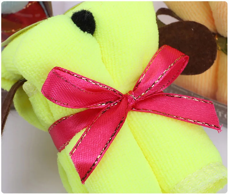 12 шт. полотенце для торта с изображением собаки из мультфильма подарки на свадьбу