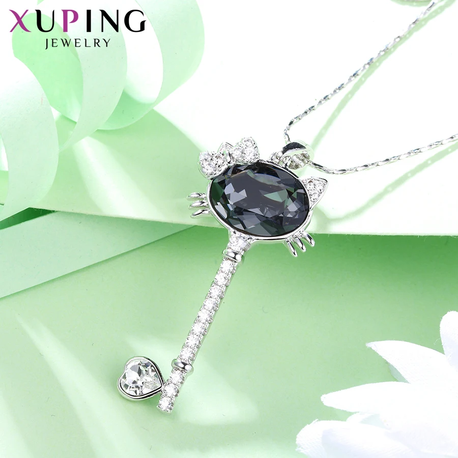 Xuping элегантный любовный узор кристаллы от Swarovski для женщин Подвески на День святого Валентина подарки M14-3000